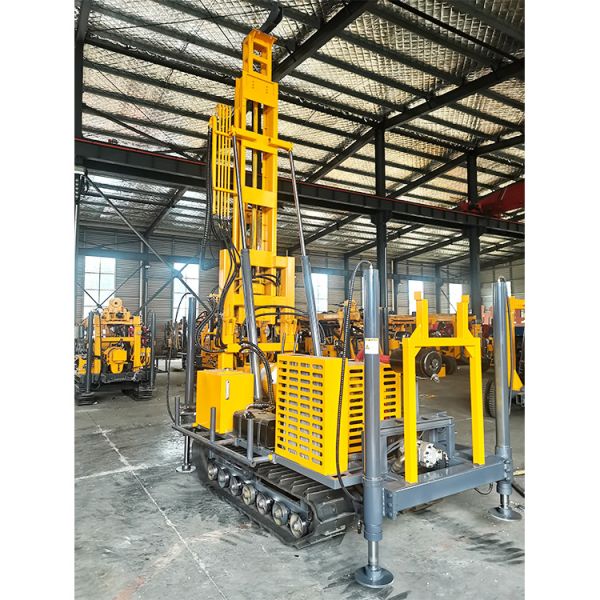 Fast Speed Hydraulic Diesel Powered Waterwell Drilling Rig Machine JDL-280
