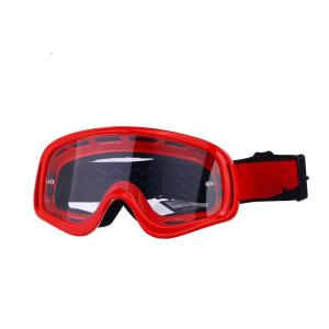 Helmet Compatible Motocross Racing Goggles With Non Fog PC Lens