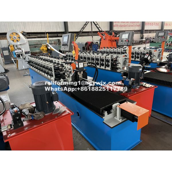Buy Gear Transmitted Drywall Roll Forming Machine Hydraulic Cutting at wholesale prices