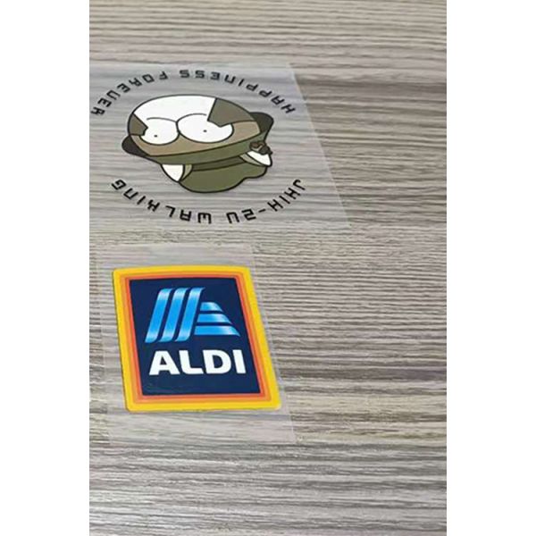 Iron On Size Tag Cotton Garment Washing Instruction Heat Transfer Neck Labels For Clothing