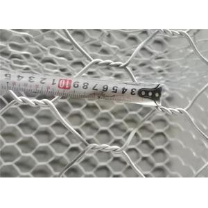 PVC Coated Galvanized Gabion Baskets 2x1x1m Hexagonal Mesh