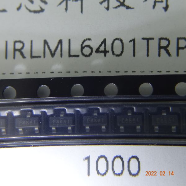 12V Si MOSFET Diode Transistor Chips IRLML6401TRPBF