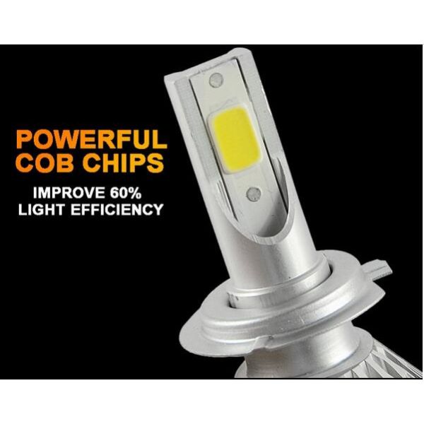 12V 36W 3800lm H3 / H4 / Car Led Replacement Headlight Bulbs Kit 6000K