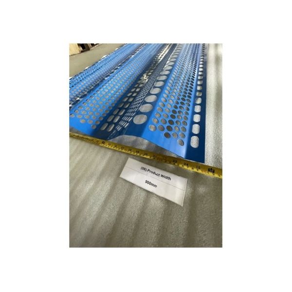 Buy 900mm Width 3Meters Length Blue Color Windbreak Panel For Coal Storage Yards Of Ports at wholesale prices