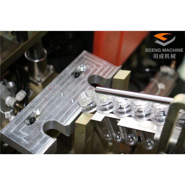 Orange Color Pet Blowing Machine , Plastic Bottle Blowing Molding Machine