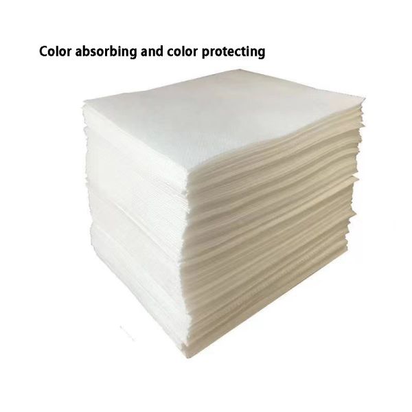 Household Laundry Anti Cross Dye Absorbing Laundry Sheets Antibacterial And Mite Removal Dissolving Laundry Sheets