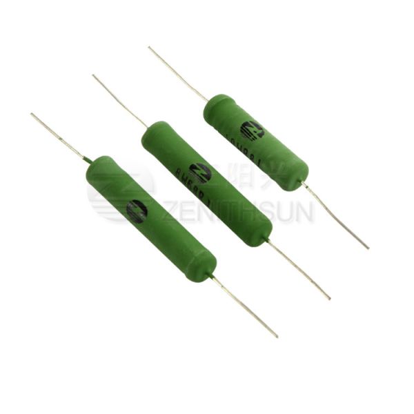 Low Inductance High Precision Resistors Silicone Coated Axial Lead Resistors
