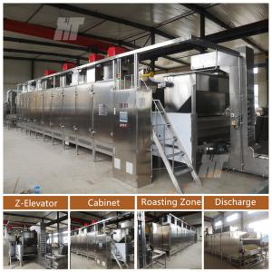 Business Hazelnut Continuous Roaster Pumpkin Seed Cashew Nut Roaster Machine