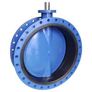 BS5155 PN16 48" Double Flange Concentric Butterfly Valve