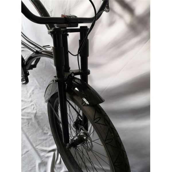 Fat Tire 26" Extended Beach Cruiser Bike with Steel Frame and Disc Brake Technology