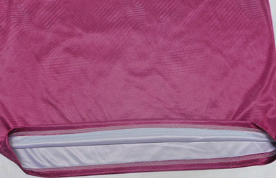 Embroidery Elastic Quick Dry Mens Sleeveless Tank Top Mens Running Tank Pink