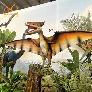 Jurassic Park Simulated Animatronic Pterosauria Dinosaur Model for Amusement