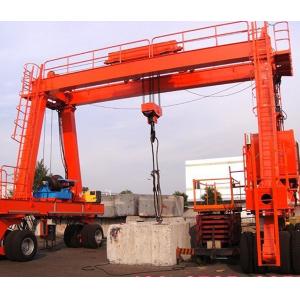 Precast Concrete Rubber Tire Cranes For Construction Stitching
