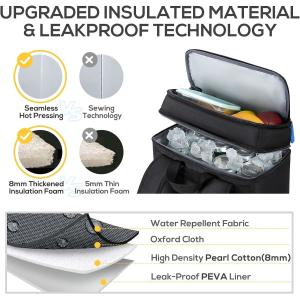 Waterproof Lightweight Insulated Travel Bag Leak Proof Thermal Custom Travel