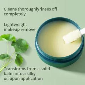 Private Label Natural Apple Peach Oil Based Cleanser Balm Gentle Cleansing