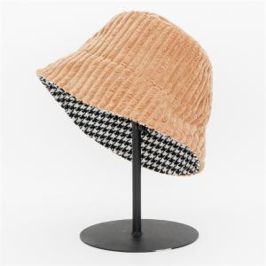 High Auality Corduroy Reversible Bucket Hat Unisex Cotton Twill Canvas Sun