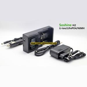 Soshine H2 LCD Universal Charger for Liion/LiFePO4 26650 18650 9V NiMH C AA AAA