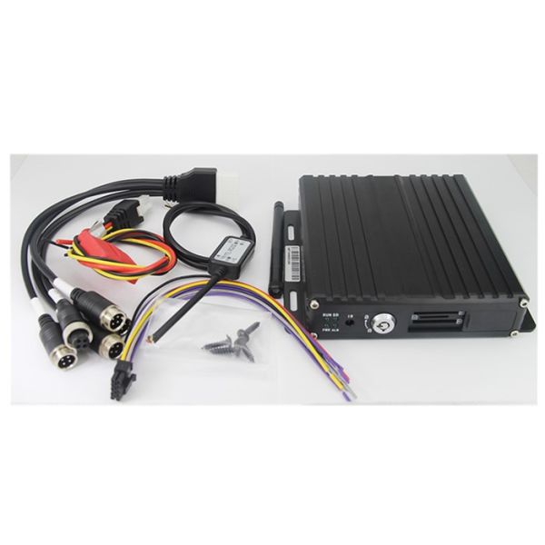 Vehicle 720P AHD GPS 3G4G 4Ch SD Card Mobile DVR with Hisilicon Chip