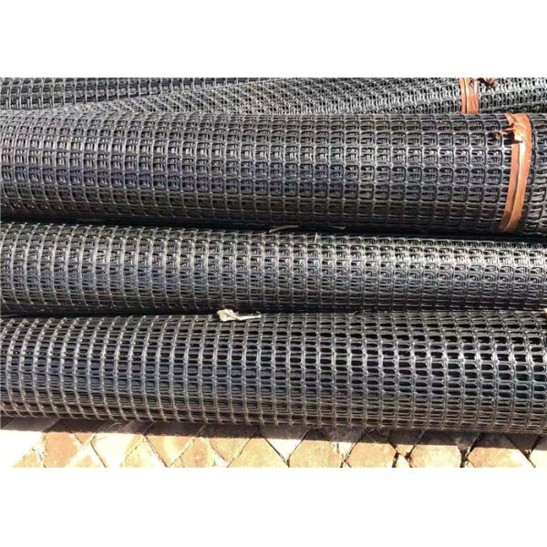Buy High Tensile Strength 2m X 50m Biaxial Plastic Geogrid Pp at wholesale prices