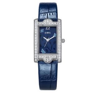 3ATM 30m Waterproof 2035 Movement Alloy Square Watch