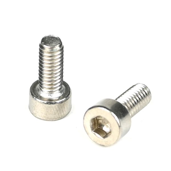 100% QC Tested M4 X 10mm Fillister Head Hex Socket Machine Screw for Commodity Shelf