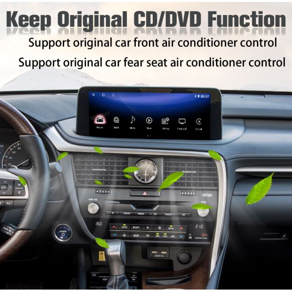 Viknav Car Radio For LEXUS RX (2020-2021)12.3 inch Auto Vertical Screen Wireless Carplay GPS Navigation Multimedia