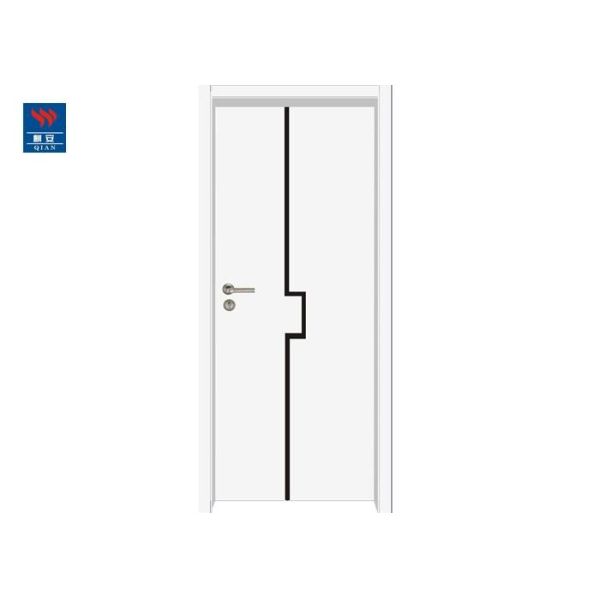 Buy Modern Simple Bedroom Soundproof Solid Wooden Interior Door at wholesale prices