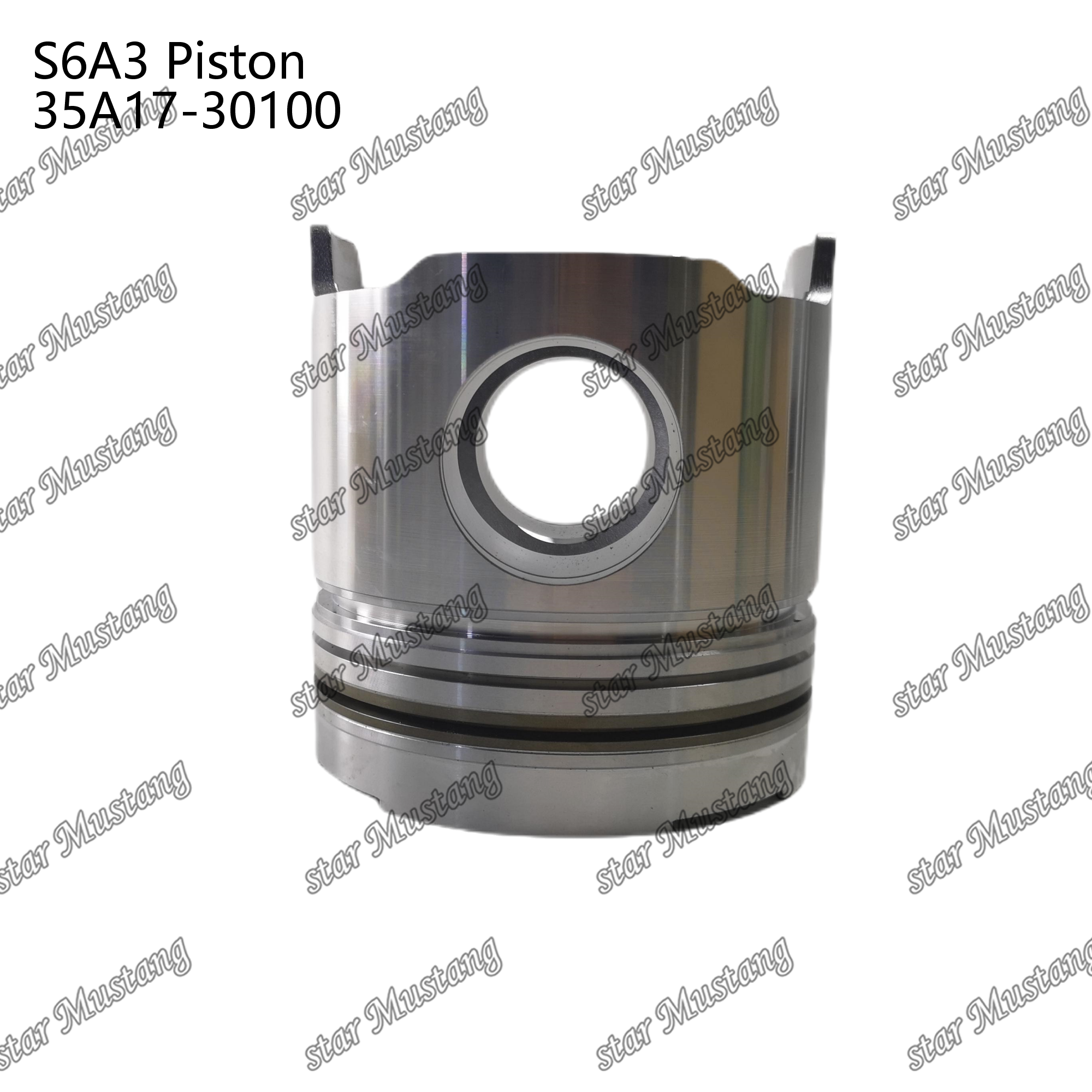 S6A3 Engine Piston 35A17-30100 3455 For Mitsubishi Engine Spare Parts