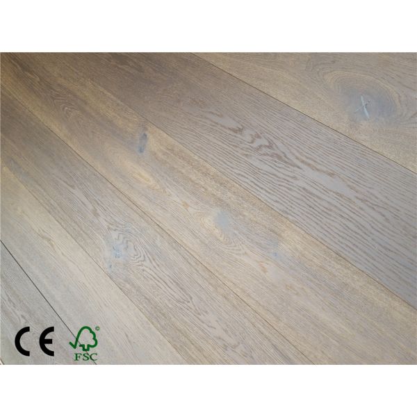 Buy Oak Engineered Flooring,Smoked Brushed,chemical treated at wholesale prices