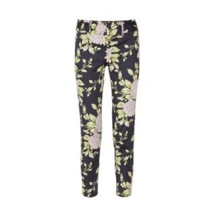 Printed Womens Tight Pants , Cotton Patterned leggings Stretch