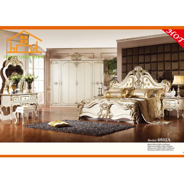 royal luxury wholesale price antique indonesian dark cheap custom bedroom