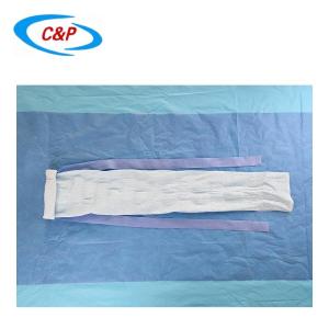 Stretchable Disposable Medical Supplies Bilaminate Stockinette With Pulling Ties
