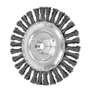 China Round Polishing Wheel Brushes / Wire Wheel Cleaning Brush Metal Surface Cleaning on sale