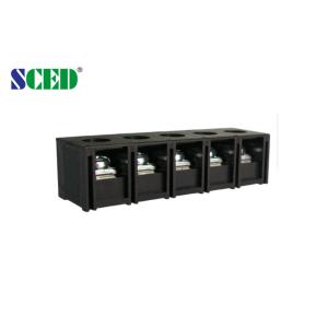 China Barrier Terminal Block    Pitch  11.10mm   600V  40A   2 - 12P   Power Terminal Block on sale