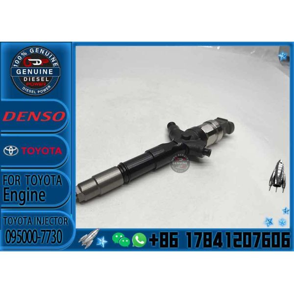 095000-7730 23670-39295 23670-39296 095000-7731 CR Fuel Injector for Toyota 1KD-FTV 3.0L D-4D Land Cruiser Prado J120 2004-2006