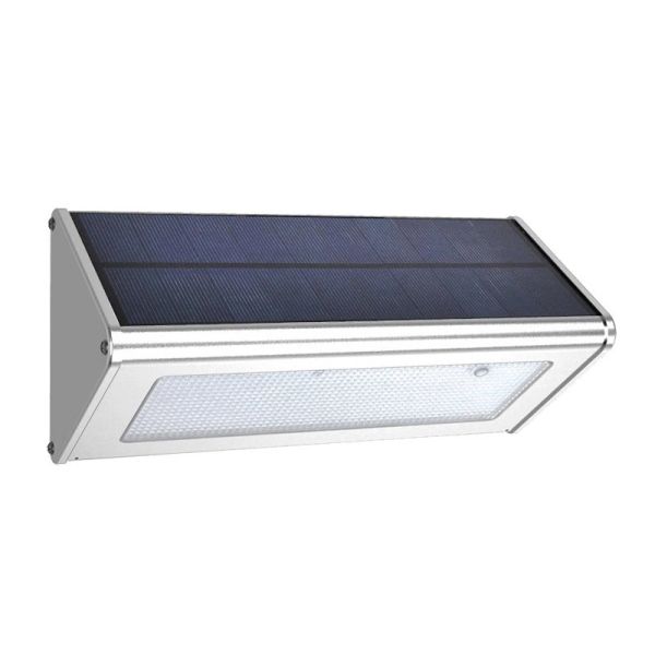 Aluminum Housing IP65 6W Solar LED Garden Lights With Radar Sensor