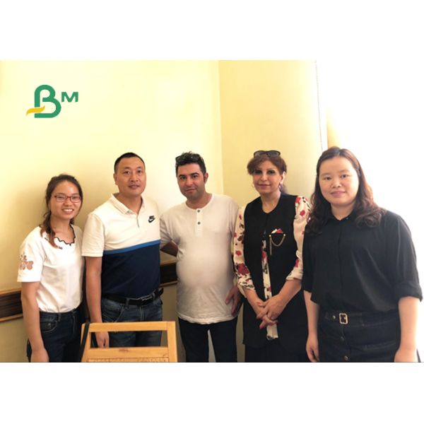 White MG Paper / Kraft Paper Rolls 26g to 50g With Grease Proof Wood Pulp