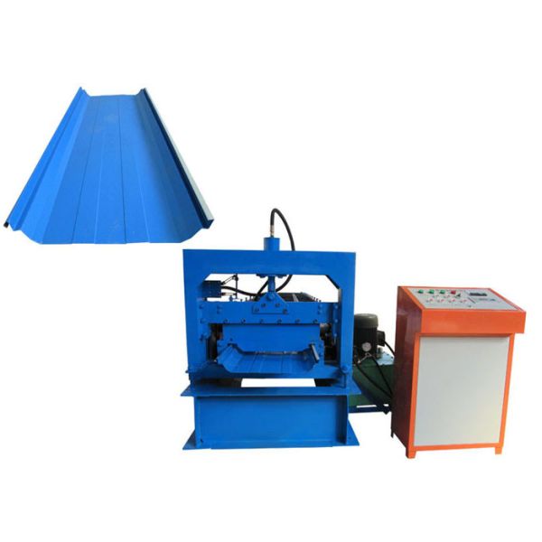 OEM Durable Standing Seam Roll Forming Machine For Metal Roofing Construction