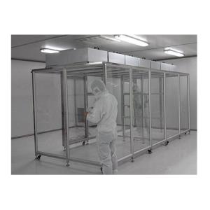 Flexible Class 1000 Softwall Clean Room / Pharmaceutical Sampling Booth