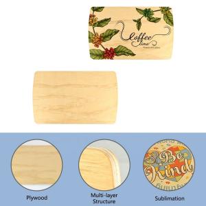 Diy Kitchen Accessories Sublimation Plywood Cutting Board Personalised Wooden