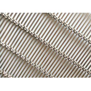 Weave Galavanized Stainless Steel Architectural Mesh Curtains SGS