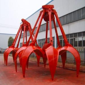 12 CBM Polyp Hydraulic Grab Bucket Electro Wear Resistant