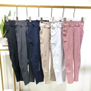 XL White Horse Riding Pants For Children Equestrian Competition Breeches