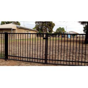 Industrial Steel fence Made In China High Quality Powder Paited At Black