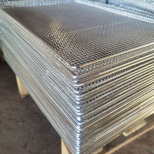 800x600mm Stainless Steel Wire Mesh Tray for Food Drying Baking Cooling
