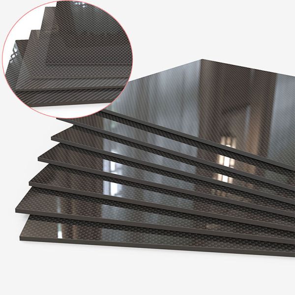 Buy Lightweight High Glossy 3K Carbon Fiber Sheet Excellence Premium at wholesale prices