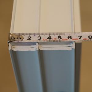 Conventional UPVC Sliding Window And Door White Profile Multiple Locking