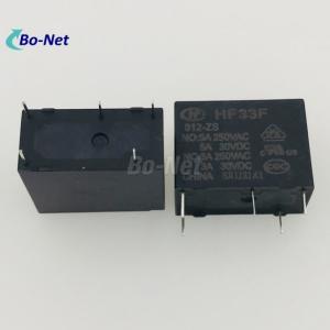 HF33F-012-ZS Electronic components New Original 12V Relay HF33F-012-ZS 5V 5 PIN