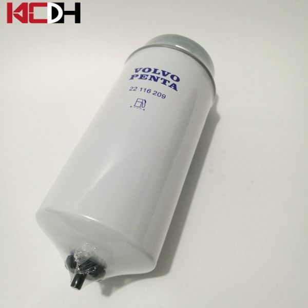Excavator Engine Parts Oil-Water Separation Filter Fuel Filter 22-116-209