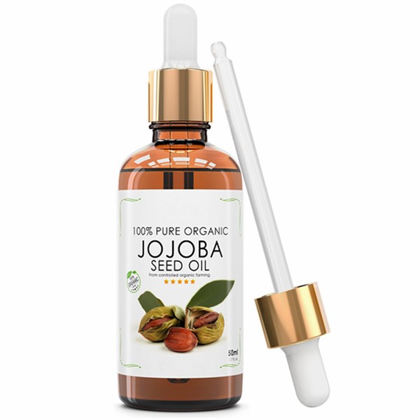 100% Percent Pure Cold Pressed Oil Jojoba Oil for Hair and Skin
